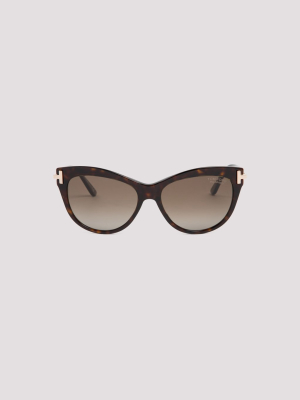 Tom Ford Eyewear Kira Cat-eye Frame Sunglasses