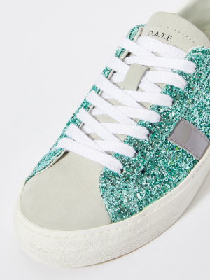 D.a.t.e. Hill Glitter Low-top Sneakers
