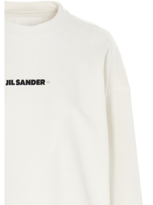 Jil Sander Logo Printed Sweatshirt