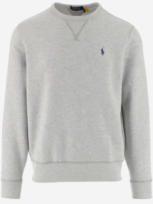 Polo Ralph Lauren Logo Embroidered Crewneck Sweater