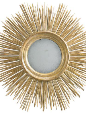 Lillian August Maddox Mirror - Gold