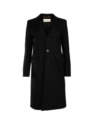 Saint Laurent Fitted Coat