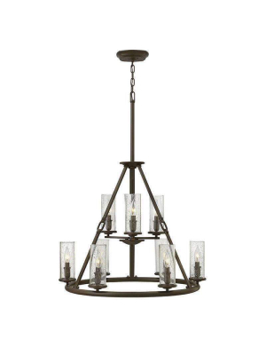 Dakota Chandelier Oil Rubbed Bronze