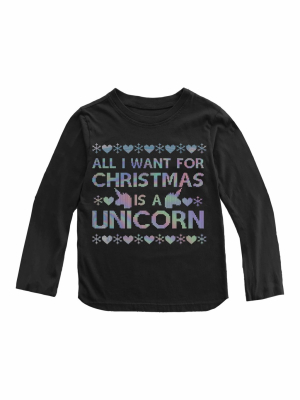 Tiny Whales Christmas Unicorn