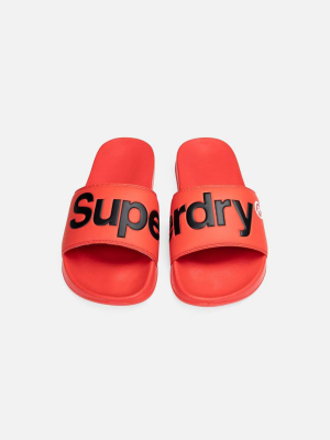 Superdry Classic Pool Slides