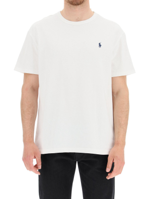 Polo Ralph Lauren Logo Embroidered T-shirt