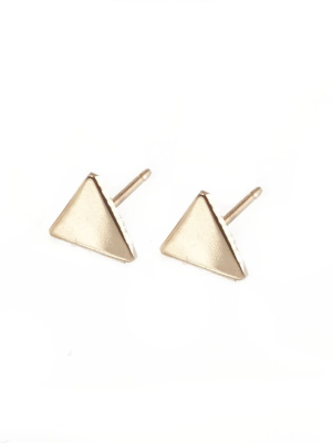 Selah Vie Triangle Stud Earrings