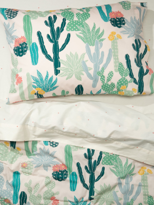 Happy Space Cacti Twin Xl Comforter Set