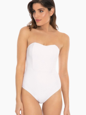 Marilyn Multi-way One Piece Swimsuit - Cream White