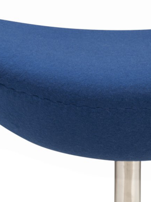 Egg Ottoman - The Egg Ottoman, Indigo Blue