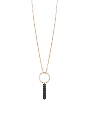 Marlene Necklace | Black Diamonds