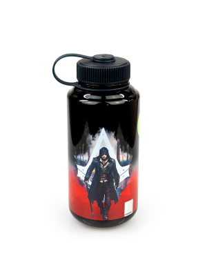 Just Funky Official Assassin's Creed Syndicate Water Bottle | Perfect For Workouts | 32 Oz.