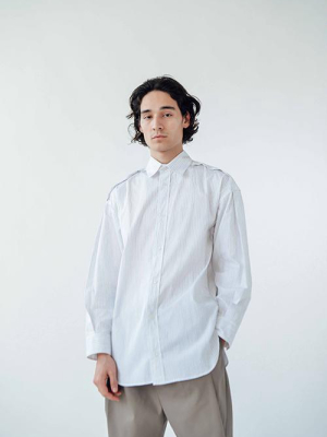 Multistripe Overshirt