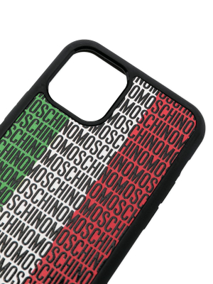 Moschino All Over Logo Print Iphone 11 Pro Case