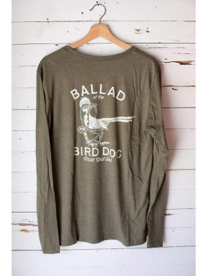 Long Sleeve Shop Shirt | Roadrunner | Ballad Of The Bird Dog