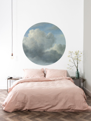 Small Wallpaper Circle In Golden Age Clouds 008 By Kek Amsterdam