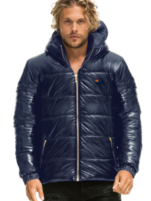 Men's Bolt Luxe Trekker Jacket - Glossy Navy