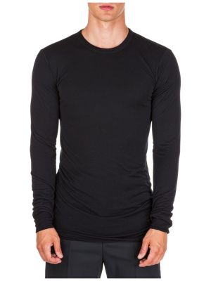 Rick Owens Crewneck Long Sleeve T-shirt