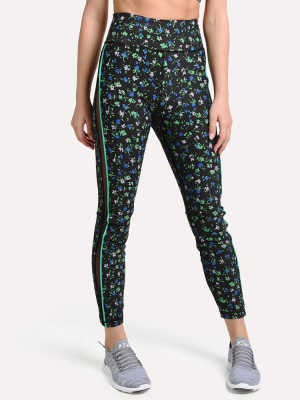 Thrive Societe Printed Peep Mesh Legging