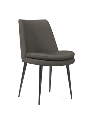 Finley Low Back Vegan Leather Dining Chair