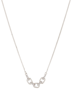 Blair Chain Charm Necklace - Silver