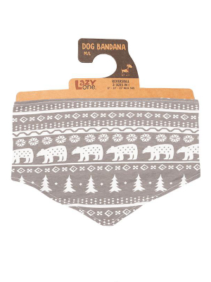 Lazyone Reversible Dog Bandana