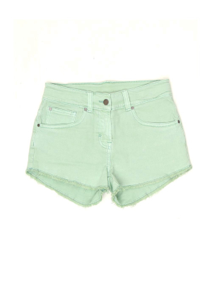 Stella Mccartney Kids Raw Hem Denim Shorts