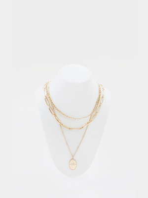 Gold Dainty Layering Chain Necklace