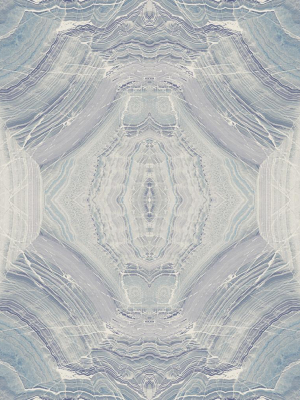 Echo Wallpaper In Blue And Green From The Solaris Collection By Mayflower Wallpaper