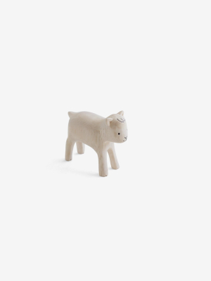 Polepole Miniature Wooden Animals - Kid Goat