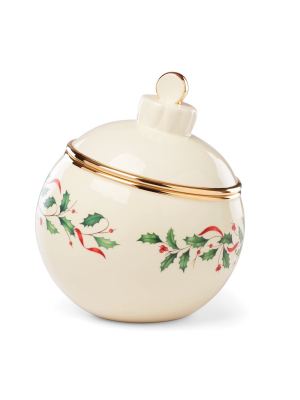 Holiday Ornament Cookie Jar