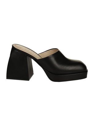 Nodaleto Block-heel Slip-on Mules