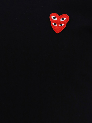 Comme Des Garçons Play Overlapping Heart T-shirt