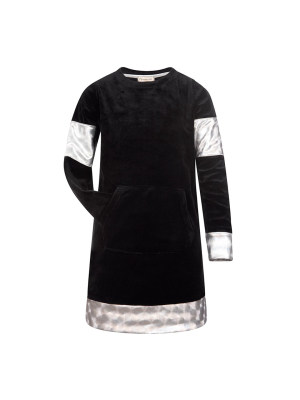 Lux Dress | Black Velvet