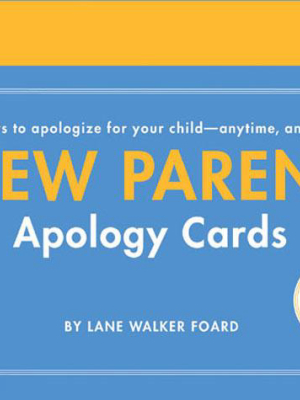 New Parent Apology Cards