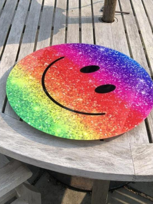 Lazy Smilie (a Lazy Susan)