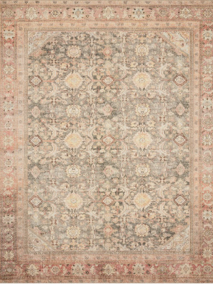 Deven Charcoal Blush Rug