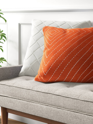 Square Diamond Stitching Throw Pillow - Project 62™