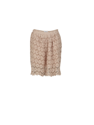 Morissa Lace Skirt Rosedust