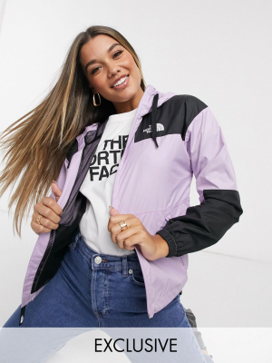 The North Face Sheru Jacket In Lilac Exclusive At Asos