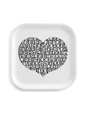 International Love Heart Classic Tray