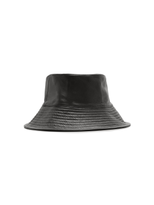 Ebi Leather Bucket Hat