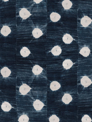 Dots Indigo - Wallpaper