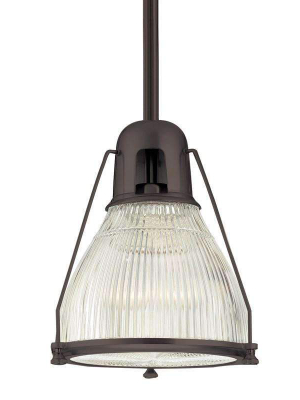 Haverhill 1 Light Pendant Old Bronze