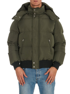 Alexander Mcqueen Graffiti Print Down Jacket