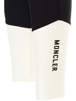 Moncler Two-tone Technical Stretch Leggings