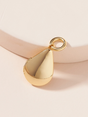 Build-a-necklace Teardrop Locket Charm