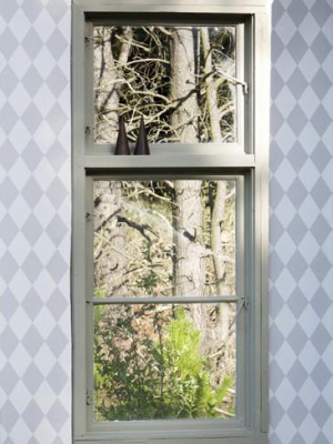 Harlequin Wallpaper In Grey