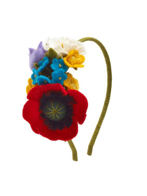 Felt Floral Bouquet Headband