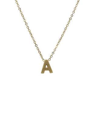 "a" Monogram